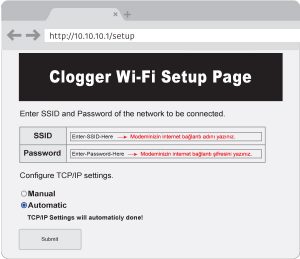 Clogger Sıcaklık ve Nem Ölçer Wi-Fi Kurulumu Rehberi
